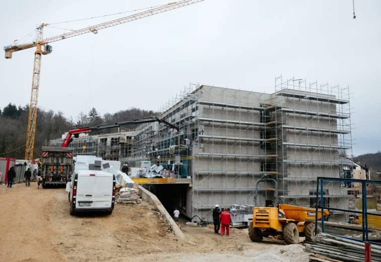 Obisk gradbišča: Family Hotel Vilinia